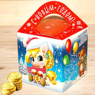 Недорогой подарок с качественными конфетами весом 600 грамм