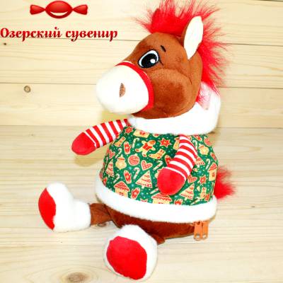 Детский новогодний подарок Озерский Сувенир в мягкой игрушке