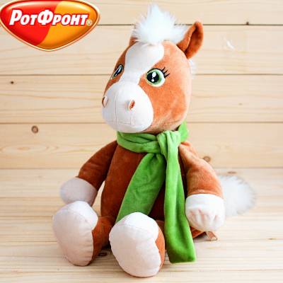 Сладкий новогодний подарок от Рот-Фронт в мягкой игрушке